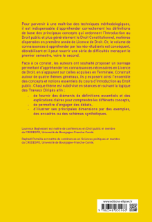 Je prépare mon entrée en 1re année de Droit. Introduction au droit public