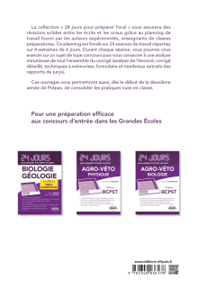 Mathématiques 24 jours pour préparer l’oral du concours Agro-Véto - Filière BCPST - 2e édition actualisée