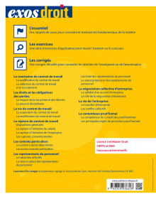 Droit du travail - 22 exercices d'application