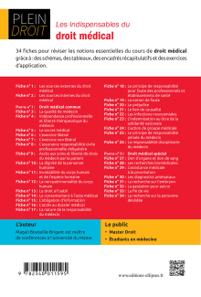 Les indispensables du droit médical