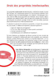 Droit des propriétés intellectuelles - 3e édition