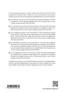 Problèmes corrigés de mathématiques posés aux concours ENAC (ATPL, TSA, EPL, IESSA et ICNA) - Tome 5