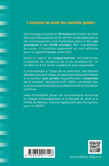 L'essentiel du droit des marchés publics - 3e édition