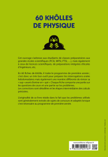 60 khôlles de Physique - Questions de cours et exercices incontournables - Classes préparatoires PCSI, MPSI et PTSI