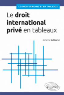 Le droit international privé en tableaux