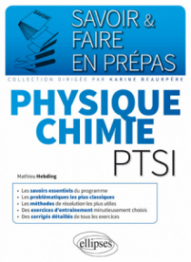 Physique-chimie PTSI