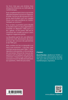 Mathématiques Prépa HEC - Voie ECS : Méthodes, rédaction et exercices