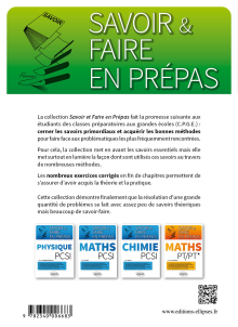 Mathématiques BCPST-1