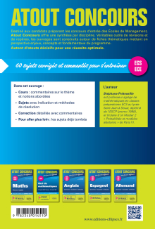 Mathématiques aux concours d’entrée des écoles de commerce (EM Lyon, EDHEC, Ecricome, ESC) • Prépas ECS et ECE