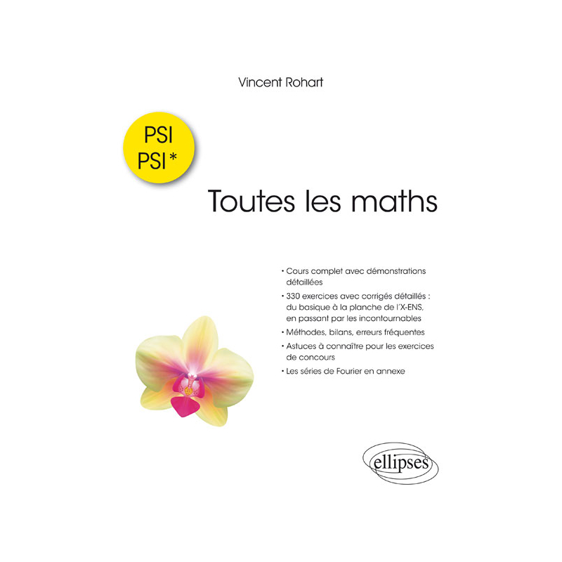 Toutes les maths en PSI-PSI*