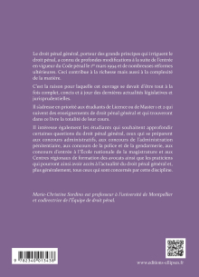 Droit pénal général - 6e édition