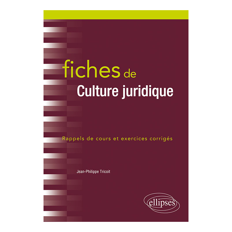 Fiches de Culture juridique