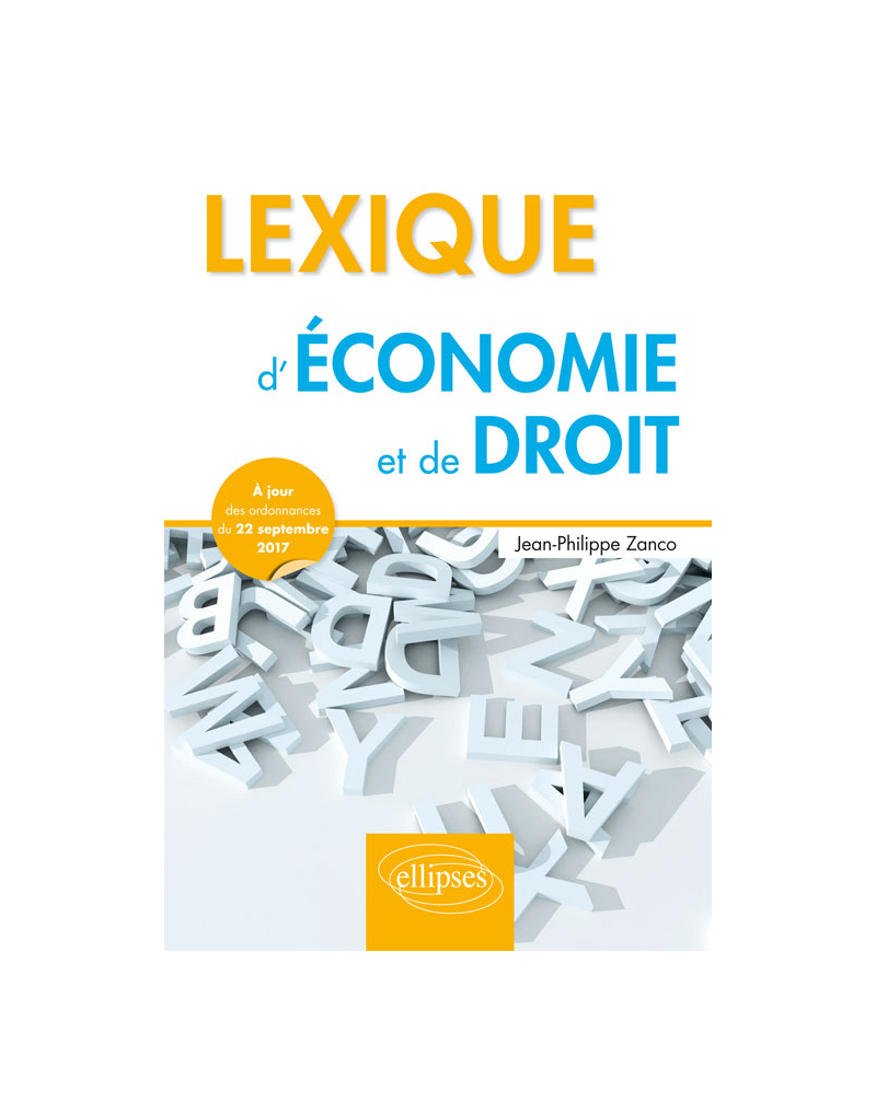 Lexique d'Économie et de Droit