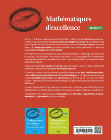 Mathématiques d'excellence - Cours pour lycéens très motivés - Niveau Terminale