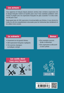 FLE (Français langue étrangère). Sur le pouce ! 560 Expressions françaises en 64 thèmes avec 153 exercices corrigés - B1-B2 (niveau 2)