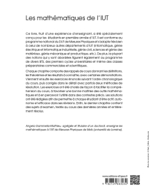 Les mathématiques de l’IUT - Rappels de cours et travaux dirigés corrigés pour la 1re année
