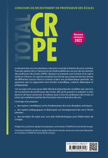 Réussir l'épreuve écrite d’arts - CRPE - Nouveau concours 2022