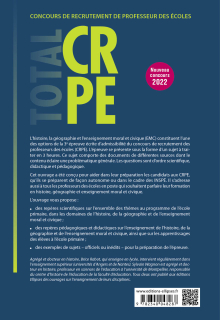 Réussir l’épreuve écrite d’histoire, géographie, enseignement moral et civique - CRPE - Nouveau concours 2022