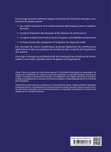 Économie bancaire. Analyse financière, régulation et gestion des risques