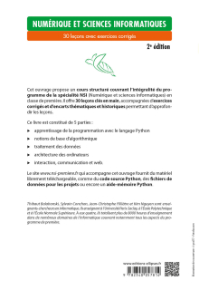 Spécialité NSI (Numérique et sciences informatiques) : 30 leçons avec exercices corrigés - Première - 2e édition