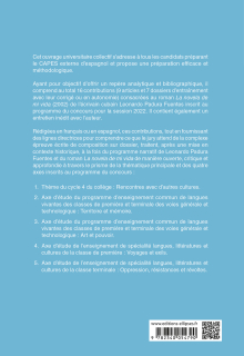 Capes Espagnol. Épreuve écrite disciplinaire. Session 2022 - La composition : Leonardo Padura Fuentes "La novela de mi vida"