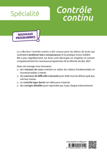 Spécialité Biochimie-biologie - Première STL