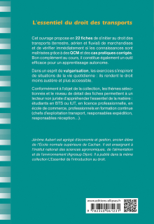 L'essentiel du droit des transports - 2e édition
