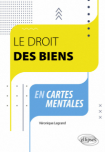 Le droit des biens en cartes mentales