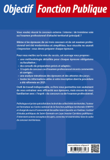 Attaché territorial, Attaché territorial principal - Tous concours et examens professionnels - Catégorie A - 2e édition