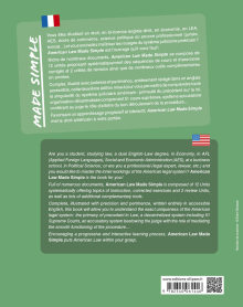 American Law made simple. Le droit américain facile. - 2e édition