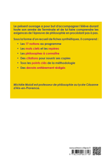 Mon année de philo. Bac. Terminale.