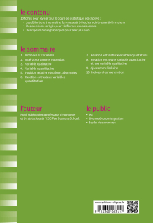 Fiches de Statistique descriptive