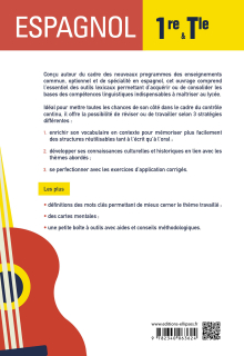 Espagnol. L’essentiel du vocabulaire à maîtriser en 1re et en Terminale (LVA-LVB)