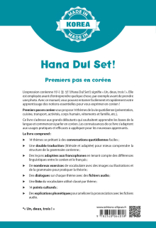 Hana Dul Set ! - Premiers pas en coréen - A1/A2