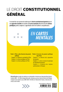 Le droit constitutionnel général en cartes mentales