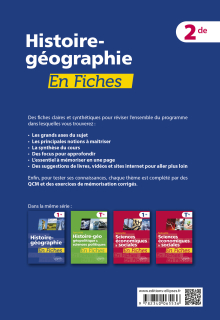Histoire-géographie en fiches - Seconde