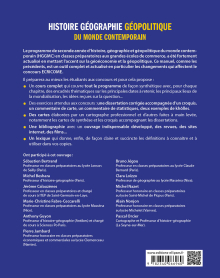 Histoire, géographie, et géopolitique du monde contemporain - Prépas ECG - 2e année