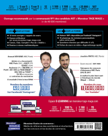 Le Manuel d’Entraînement du TAGE MAGE – 12 tests blancs + 1100 questions + 1100 vidéos – édition 2023 - édition 2023