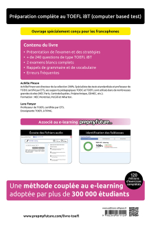 200% TOEFL IBT - 7e édition - édition 2023