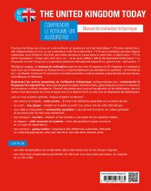 The United Kingdom Today. Comprendre le Royaume-Uni aujourd'hui. - Manuel de civilisation britannique B2-C1