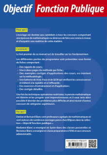Les mathématiques en fiches. Catégorie C - 2e édition