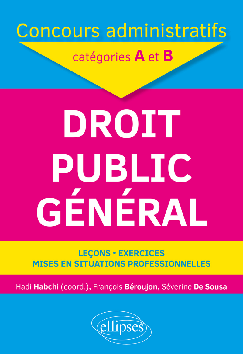 Droit public général - Concours administratifs de catégorie A et B