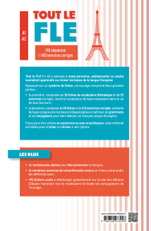 Tout le FLE A1-A2 (Français langue étrangère) - 160 séquences et 400 exercices corrigés. (fichiers audio)