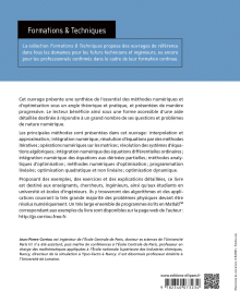 Méthodes numériques et optimisation - Théorie et pratique pour l'ingénieur