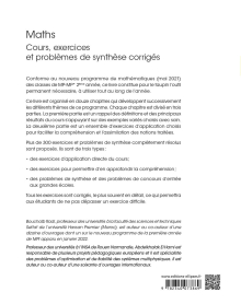 Maths MP et MP* - Cours, exercices et problèmes de synthèse corrigés