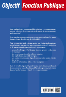 Réussir le concours de caporal de sapeurs-pompiers professionnels