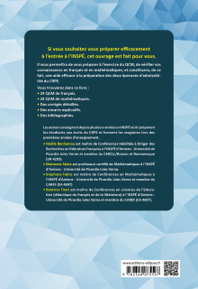 Réussir son entrée en Master MEEF. QCM Français et Mathématiques - 2e édition