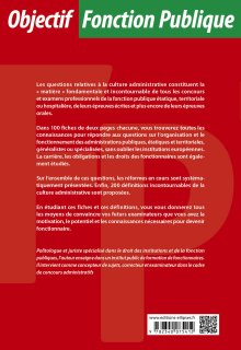 La culture administrative en 100 fiches - 2e édition