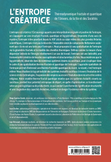 L'Entropie créatrice - Thermodynamique fractale et quantique de l'Univers, de la Vie et des Sociétés