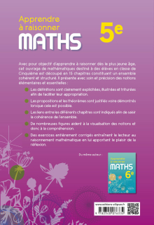 Apprendre à raisonner - Mathématiques - Cinquième